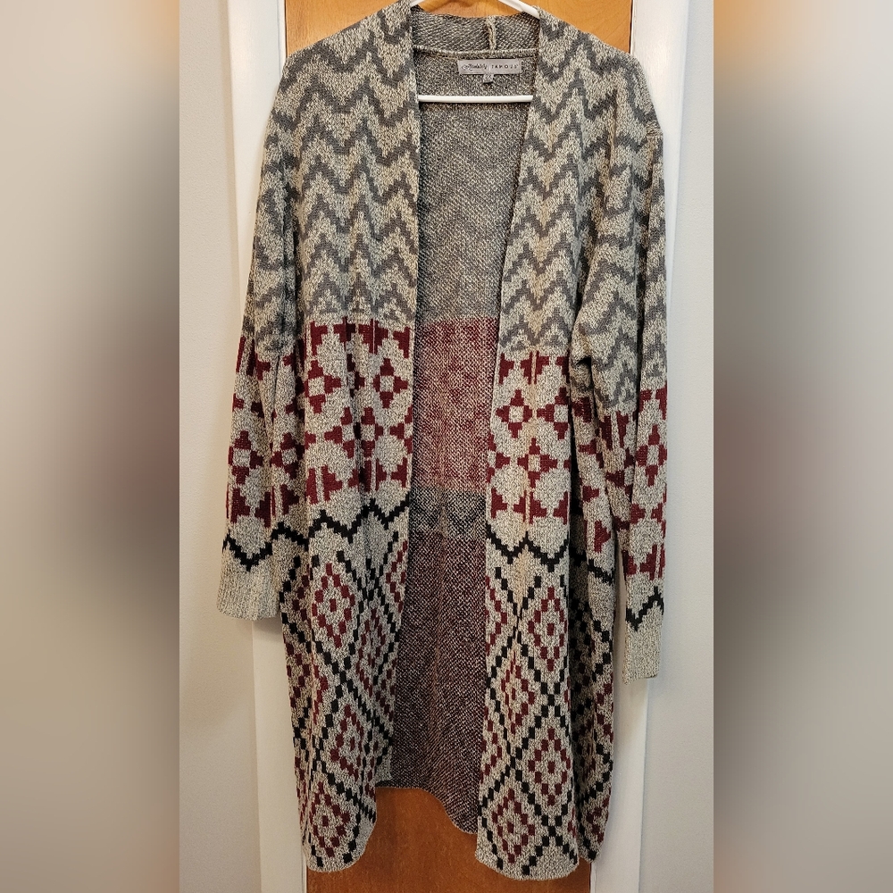Absolutely Famous Long Cardigan - Size 2X